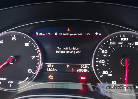 2016 Audi A7 3.0T Premium Plus z USA, uszkodzony, nr VIN WAU2GAFC8GN021796